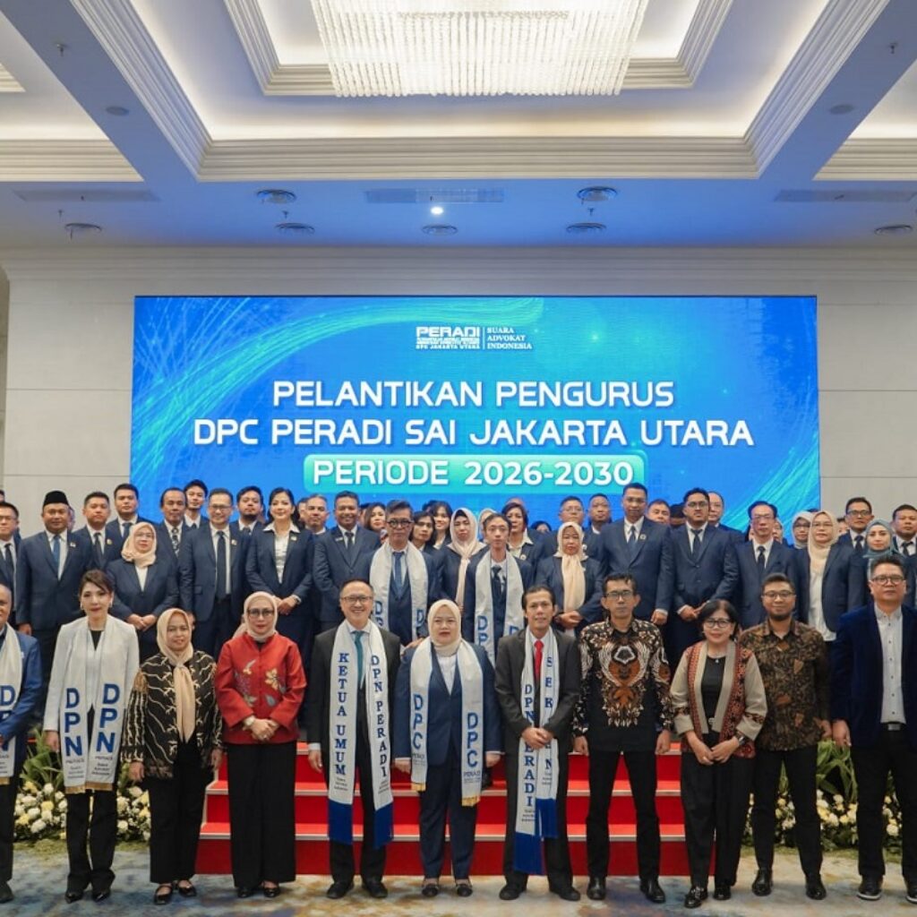 Resmi Pimpin PERADI SAI Jakarta Utara 2026–2030, Sri Astuti Tegaskan Imunitas Advokat