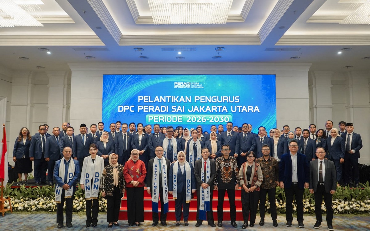 Resmi Pimpin PERADI SAI Jakarta Utara 2026–2030