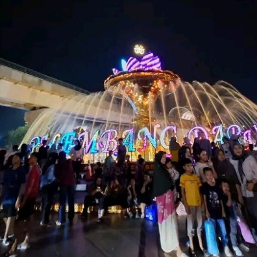 Revitalisasi Bundaran Air Mancur Palembang Rp9,95 M Disorot, Forum Cakar Sriwijaya Pertanyakan Transparansi Tender