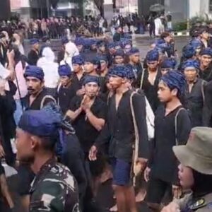 Ribuan Warga Baduy Tiba di Pendopo Lebak Saat Hujan Deras, Tradisi Seba 2026 Berlangsung Khidmat