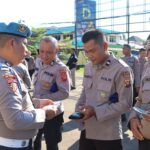 Tegakkan Disiplin Internal, Sipropam Polres Ketapang Gelar Gaktibplin Usai Apel Pagi