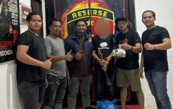 Tim Resmob Satreskrim Polres Aceh Jaya Tangkap Tersangka Pelaku Curat