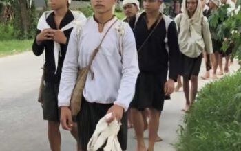 Tradisi Seba Baduy 2026: Warga Baduy Dalam Jalan Kaki 60 Km ke Rangkasbitung, Tanpa Alas Kaki Temui Bupati Lebak