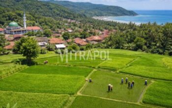 Potensi Desa Jayanti Sukabumi dengan sektor pertanian dan wisata.
