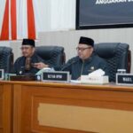 Rapat Paripurna DPRD Sukabumi membahas LKPJ 2025 dan RKPD 2027.