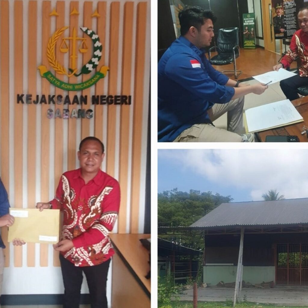 LASKAR Laporkan Dugaan Korupsi Pokir DPRK Sabang ke Kejari, Proyek LPTKIK Disorot