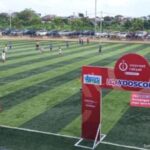 Pertandingan Liga Yooscout Regional Tangerang 2026 di stadion Kota Tangerang.