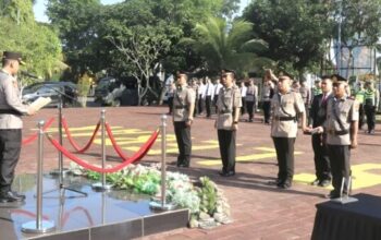 Kapolres Lebak memimpin upacara serah terima jabatan pejabat strategis di lingkungan Polres Lebak.