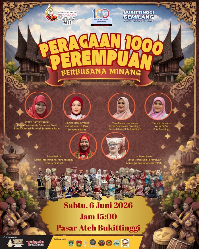 1.000 Perempuan Minang Berbusana Adat