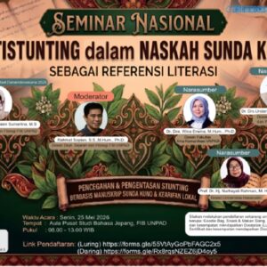 Abah Anton Charliyan Ungkap Fakta Naskah Sunda Kuno: Leluhur Nusantara Sudah Kenal Program Anti Stunting Sejak Ratusan Tahun Lalu