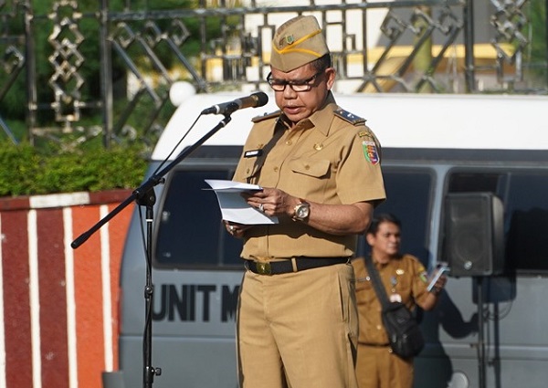 Asisten Administrasi Umum Sekretariat Daerah Provinsi Lampung Tegaskan Disiplin ASN