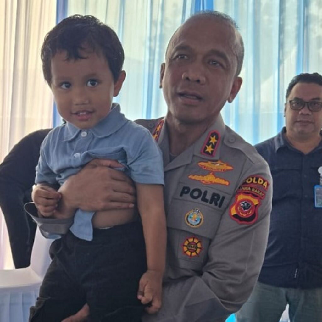 Ulil Presisi, Bocah 3 Tahun Ini Curi Perhatian Kapolda Jabar di Acara Panen Raya Polri