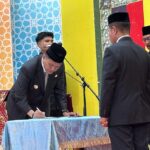 Bupati Aceh Selatan Lantik Diva Samudra Putra Jadi Sekda Definitif