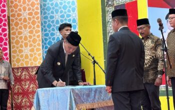 Bupati Aceh Selatan Lantik Diva Samudra Putra Jadi Sekda Definitif
