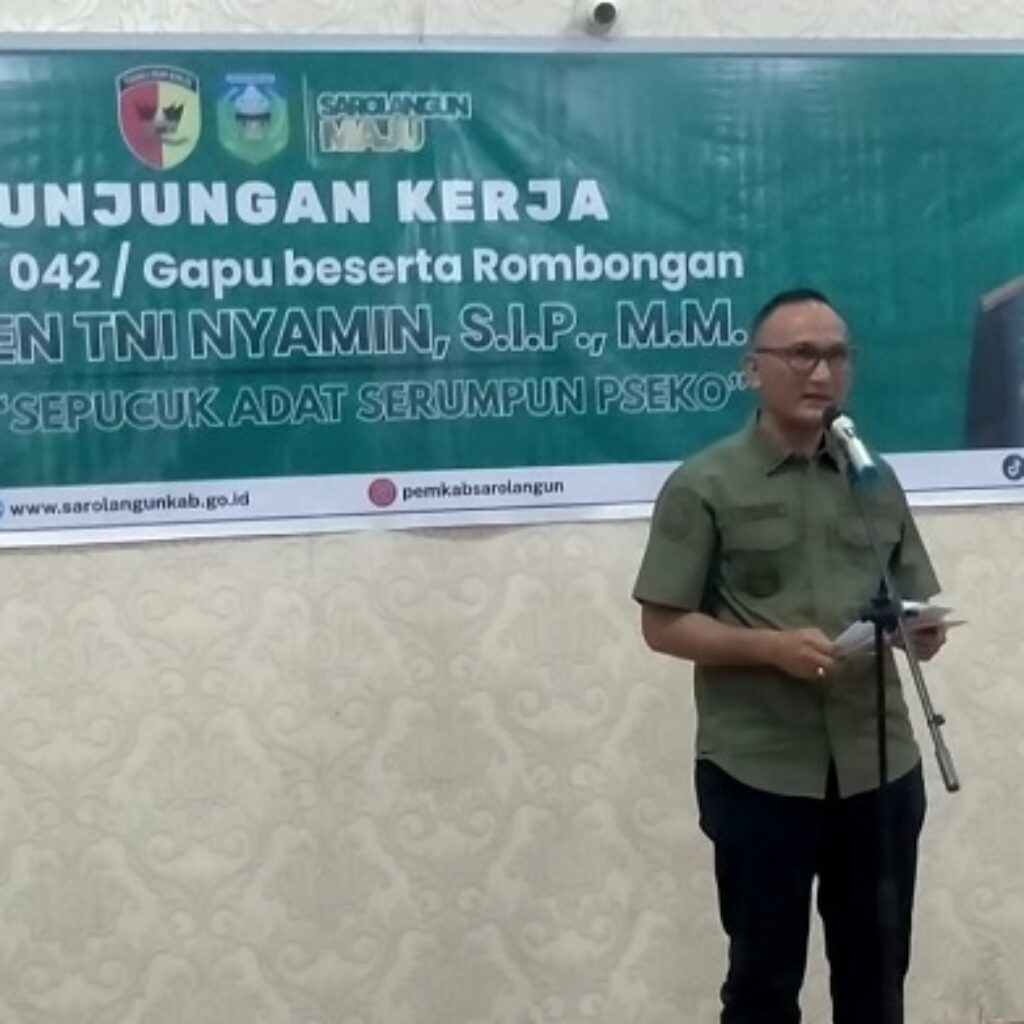 Bupati Sarolangun Sambut Danrem 042/Gapu, Perkuat Sinergi TNI dan Pemda Dorong Pembangunan Daerah