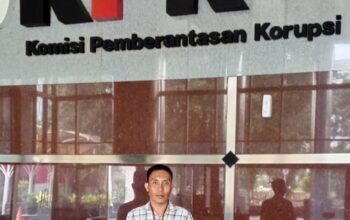 Datangi Gedung KPK, Agus Pubian Laporkan Dugaan Korupsi Oknum Pejabat Lampung Tengah
