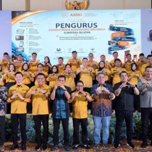Dede Umar Resmi Pimpin AMKI Sumsel 2026-2031, Siap Perkuat Media Konvergensi di Era Digital