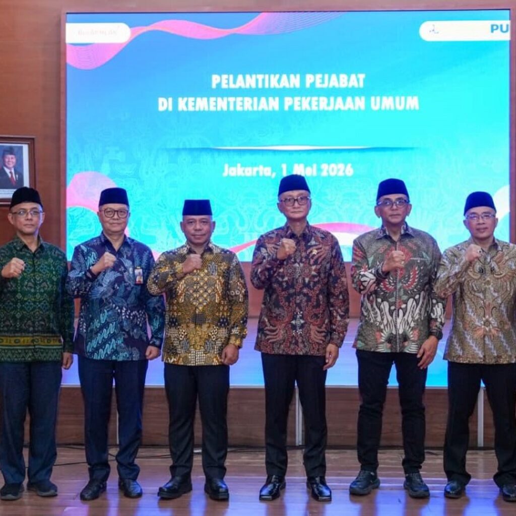 Dody Hanggodo Resmi Lantik 7 Pejabat Eselon I, Fokus Percepat Pembangunan Infrastruktur