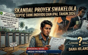Dugaan Kejanggalan Proyek Sanitasi Sabang 2024