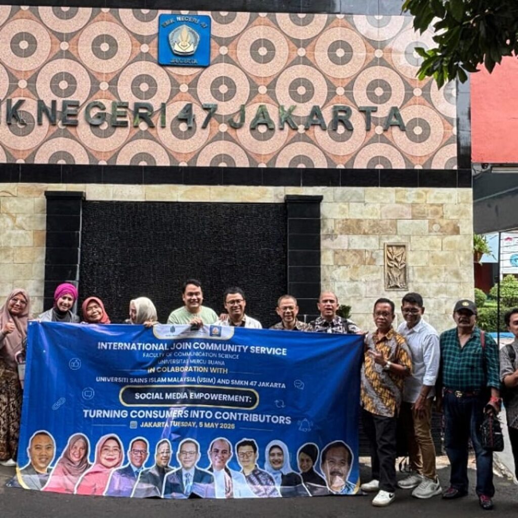 Fikom UMB Intervensi Literasi Digital di SMKN 47 Jakarta, Siswa Didorong Jadi Kreator Konten Produktif