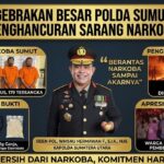 Gempur Narkoba, Dalam 72 Jam Polda Sumut Ungkap 134 Kasus