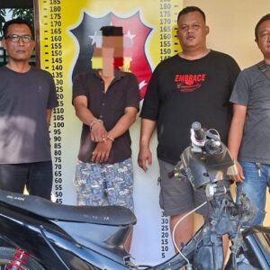 Gerak Cepat Polsek Bandar Huluan Ungkap Curanmor, Pelaku Ditangkap Bersama Motor Hasil Curian