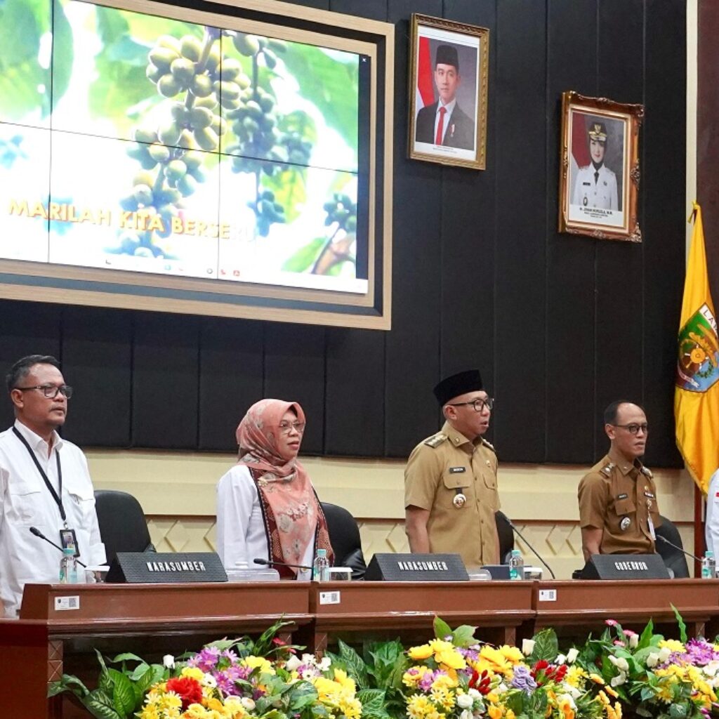 Rakor Pangan 2026, Gubernur Lampung Dorong Produktivitas Padi, Jagung, dan Singkong