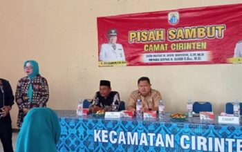 H. Karim Hadiri Pisah Sambut Camat Cirinten