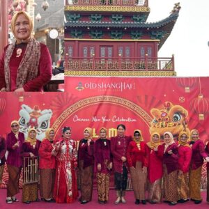 HUT ke-4 Old Shanghai Sedayu City Meriah, Fashion Show dan Angklung Srikandi Kemuning Curi Perhatian Pengunjung