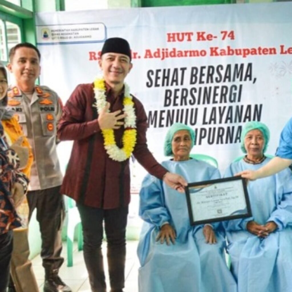 Hadiri HUT ke-74 RSUD dr Adjidarmo, Bupati Lebak Dorong Rumah Sakit Lebih Modern dan Berkualitas