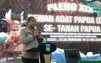 Hadiri Pleno XIX Dewan Adat Papua di Teluk Wondama
