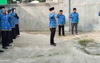 Hardiknas 2026, KUA Banjarsari Gelar Apel