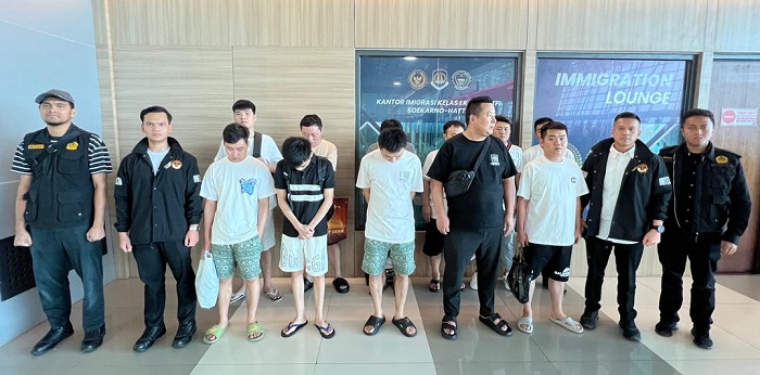 Imigrasi Tangerang Deportasi 19 WNA Terduga Sindikat Love Scamming