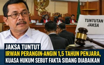 Jaksa Tuntut Irwan Perangin-angin 1,5 Tahun Penjara dalam Kasus Korupsi Kota Deli Megapolitan, Kuasa Hukum Siapkan Pledoi