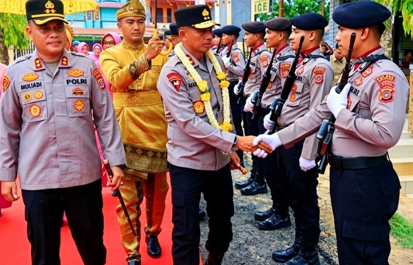 Kapolda Aceh Tinjau Progres 216 Unit Huntap Polri
