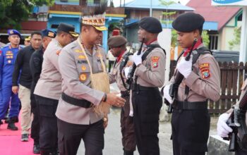 Kapolda Papua Barat Kunjungi Polres Teluk Wondama