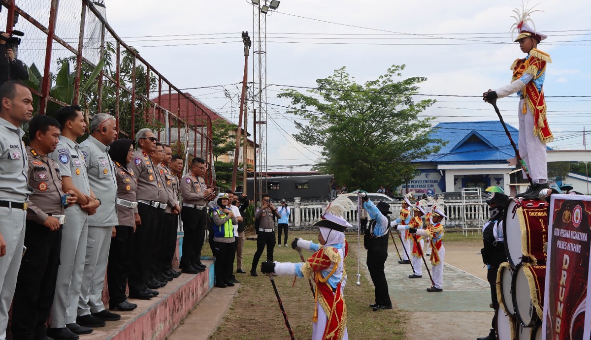 Kapolres Ketapang Sambut Kunker Korlantas