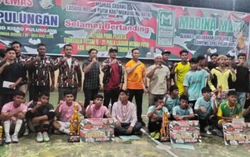 Kapolres dan Ketua DPRD Madina Saksikan Laga Final Futsal LMP 2026