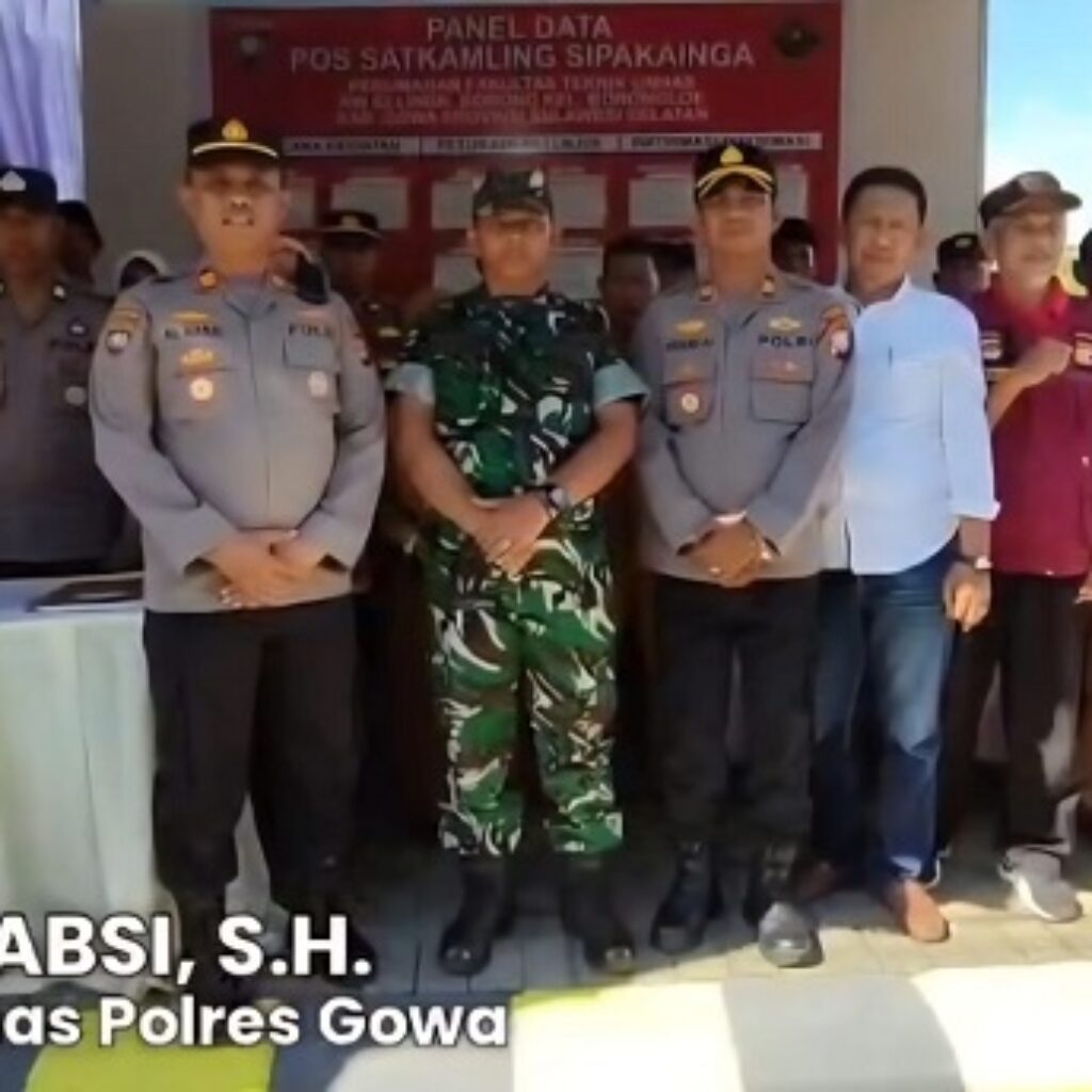 Keren! Poskamling Sipakainga Gowa Wakili Polres di Lomba Siskamling Polda Sulsel