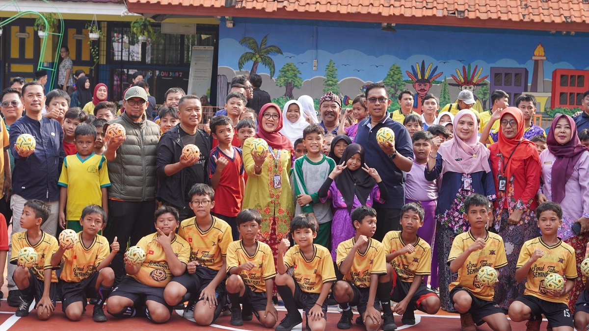 Ketua PSTI Jakarta Barat Buka Sosialisasi Sepak Takraw untuk Guru dan Siswa SD