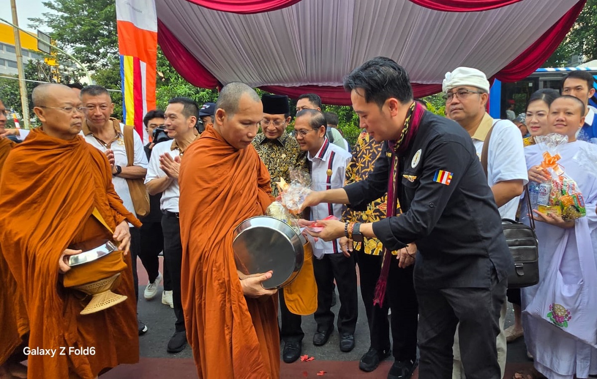 Kevin Wu Apresiasi Gema Waisak Pindapata Nasional 2026