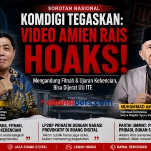Komdigi Tegaskan Video Amien Rais Hoaks, LP2KP Soroti Maraknya Narasi Provokatif Serang Prabowo Subianto