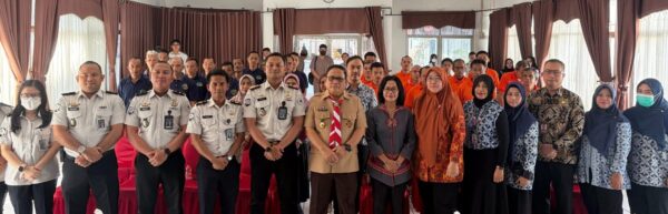 Lapas Rangkasbitung Gandeng KPAD dan Dinkes Lebak Gelar Mobile VCT HIV, IMS dan Hepatitis C