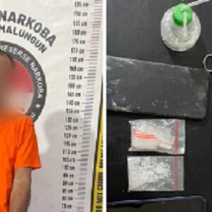 Lawan Polisi Pakai Gunting, Pengedar Sabu di Simalungun Diringkus di Kebun Sawit Raya Kahean
