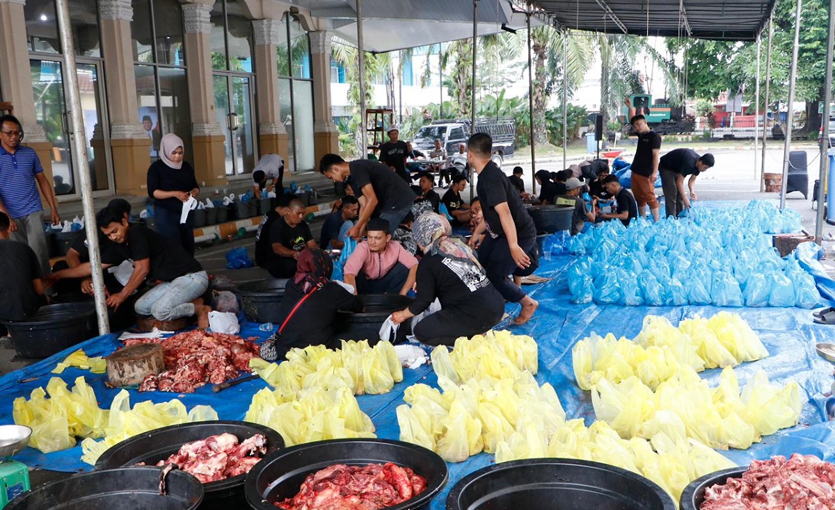 PTPN IV PalmCo Distribusikan 150 Ton Daging Kurban Idul Adha 2026