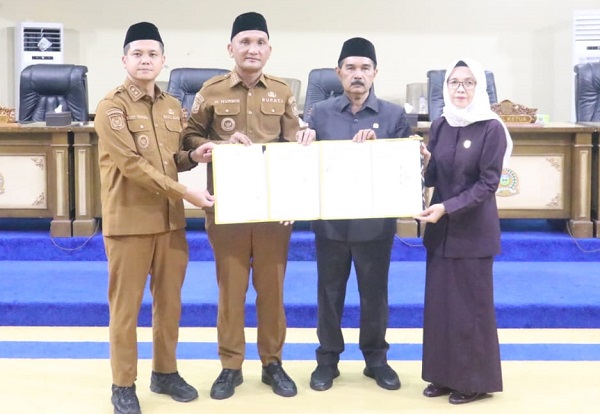 Paripurna DPRD Sarolangun Setujui Perda Pembentukan Desa Sido Mukti Kecamatan Singkut