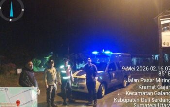 Patroli Blue Light Polresta Deli Serdang