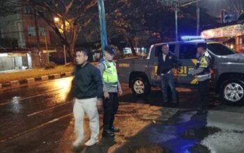Patroli Blue Light Polresta Deli Serdang, Sisir Jalur Rawan Kriminalitas hingga Permukiman Warga
