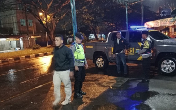 Patroli Blue Light Polresta Deli Serdang, Sisir Jalur Rawan Kriminalitas hingga Permukiman Warga
