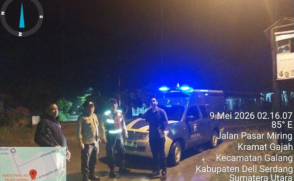 Patroli Blue Light Polresta Deli Serdang